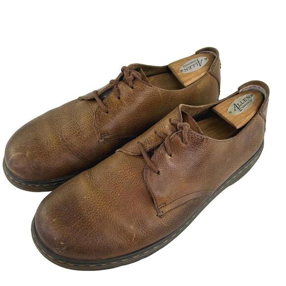 Dr. Martens Elsfield Soft Wair Shoes US 11 Men's Brown Cushion Soles Lace Up - Picture 1 of 10